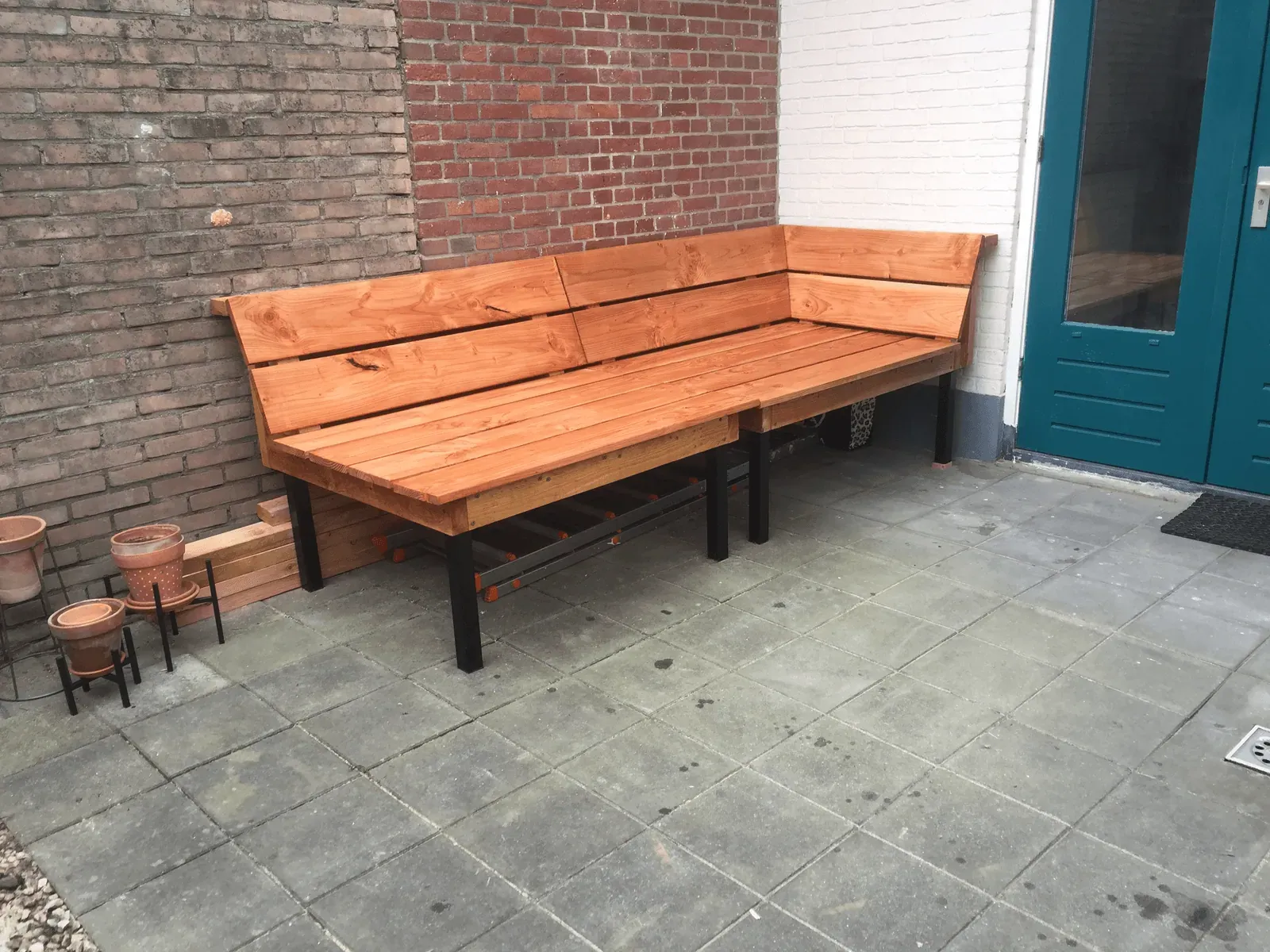 Finished outdoor loungeset