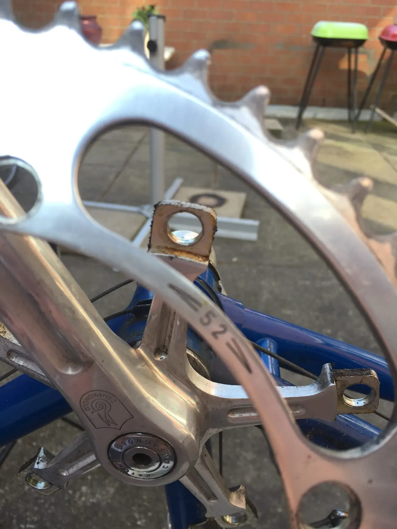 Racebike gears, restoration step 3