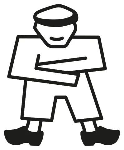 Kôle Kermse sticker, farmer