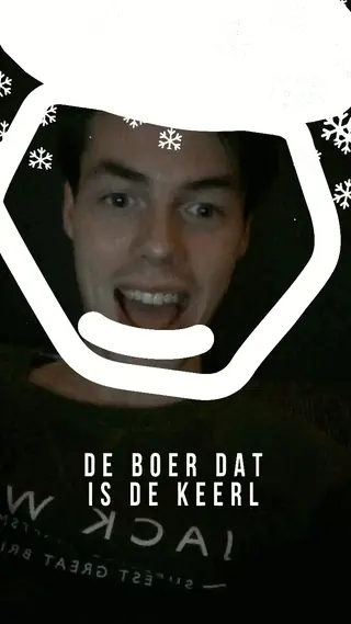 Kole Kermse Snapchat filter gif
