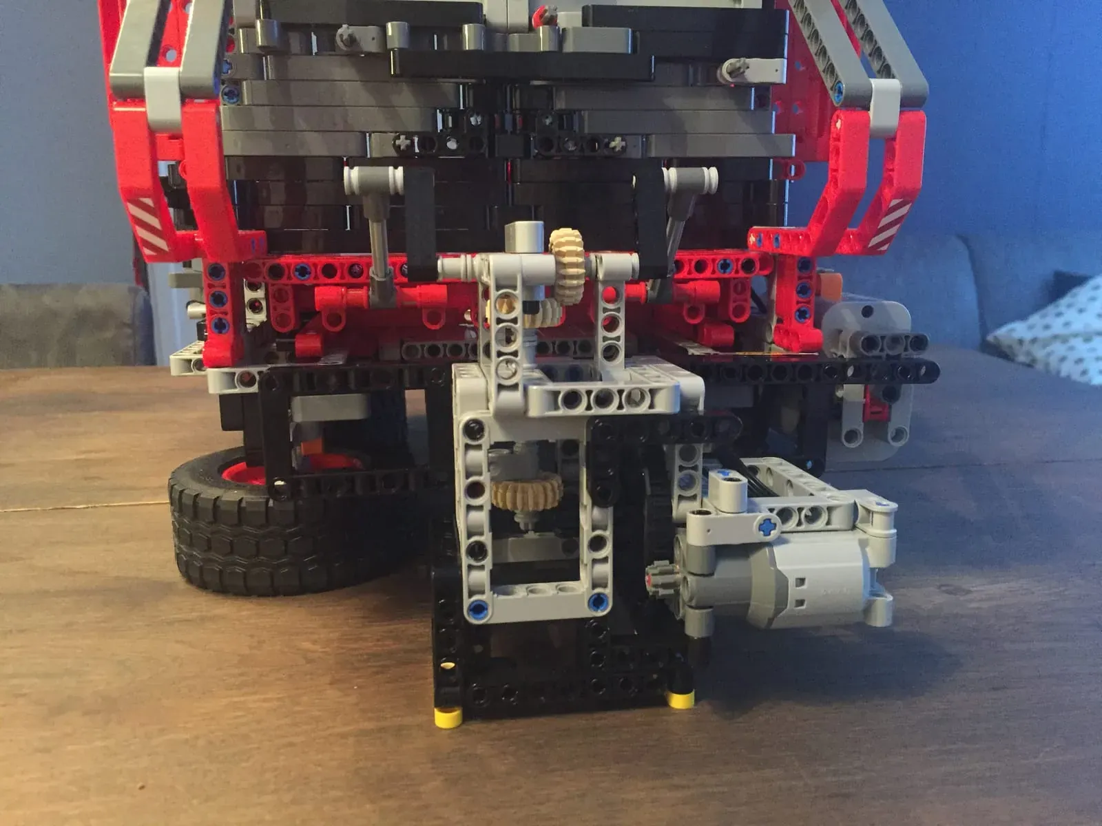 Lego coin pusher, finished build